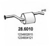MERCE 1234904121 Middle Silencer